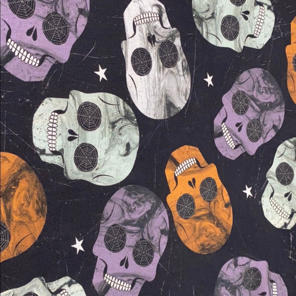 Halloween skulls stars face masks
